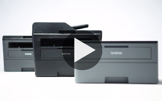 Compact 3-in-1 Mono Laser Printer - Brother DCPL2510D 4